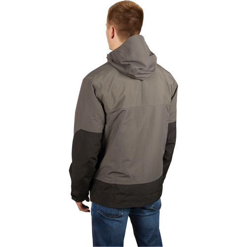 Blouson imperm&eacute;able Hydrobreak, Hommes, 3T-Grand, Gris Solutions industrielles ALPHA