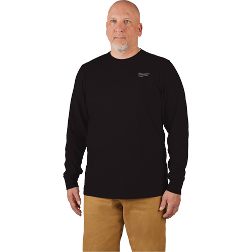 T-shirt de travail hybride, Hommes, Petit, Noir Solutions industrielles ALPHA