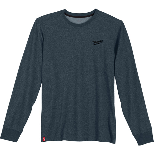 Hybrid Work Tee Shirt, Men's, Small, Blue Solutions industrielles ALPHA