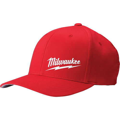 Flexfit&reg; Fitted Hat, Red, Poly-Cotton Solutions industrielles ALPHA