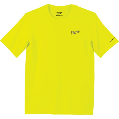 Chandail l&eacute;ger &agrave; haute visibilit&eacute; Workskin, Hommes, Petit, Jaune Solutions industrielles ALPHA