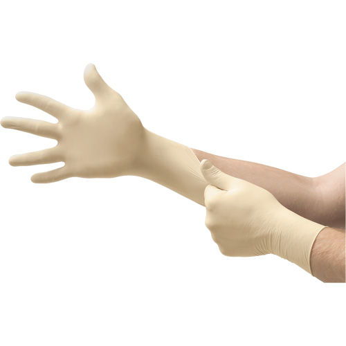 Gants propres Nitrilite 93-311, Petit, Nitrile, 3,9 mils/5,1 mils, Sans poudre, Blanc, Classe 2 Solutions industrielles ALPHA
