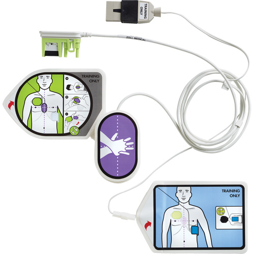 CPR Uni-Padz Training & Demonstration Kit, Zoll AED 3 For, Non-Medical Solutions industrielles ALPHA