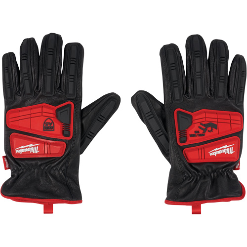 Gants en peau de ch&egrave;vre Impact, T-Grand, Paume en Cuir fleur Solutions industrielles ALPHA