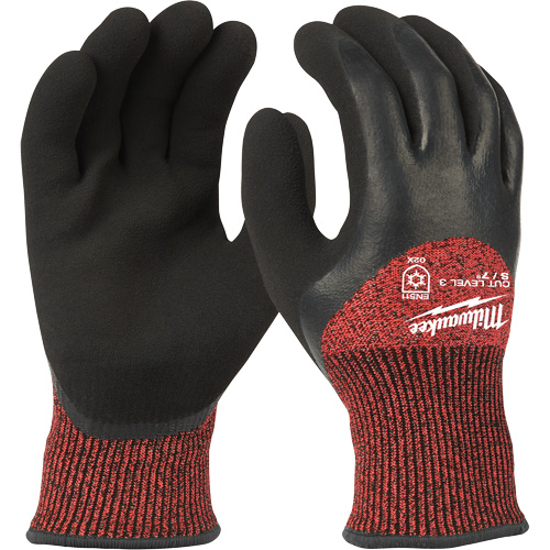 Gants dhiver r&eacute;sistant aux coupures, Taille T-Grand, Calibre 15, Rev&ecirc;tement Latex de caoutchouc, ANSI/ISEA 105 niveau 3 Solutions industrielles ALPHA