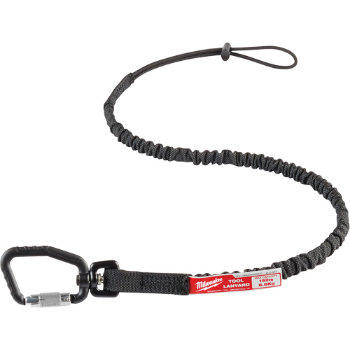 Locking Tool Lanyard, Bungee, Carabiner/Loop Solutions industrielles ALPHA