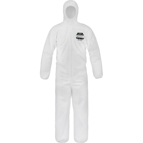 Safegard GP Coveralls, Medium, White, SMMS Solutions industrielles ALPHA