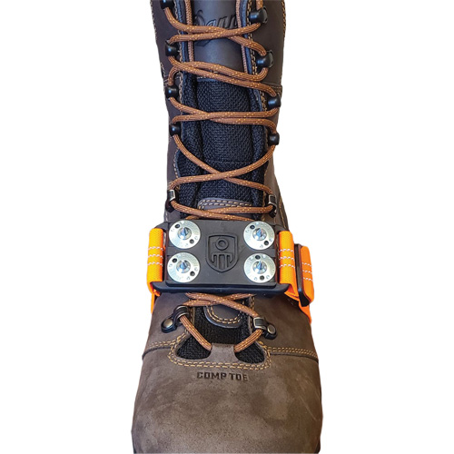 Midcleat&reg; Non-Sparking Ice Cleat, Carbon Steel, Stud Traction, One Size Solutions industrielles ALPHA