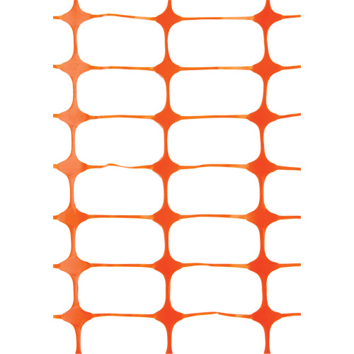 Cl&ocirc;ture &agrave; neige, 50' lo x 4' la, Orange Solutions industrielles ALPHA