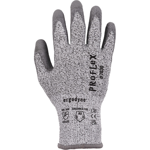 Gants r&eacute;sistant &agrave; la coupe Proflex 7030, Taille Petit, Calibre 13, Rev&ecirc;tement Polyur&eacute;thane, Enveloppe en Nylon/PEHP/Spandex, ASTM ANSI niveau A3/EN 388 niveau C Solutions industrielles ALPHA