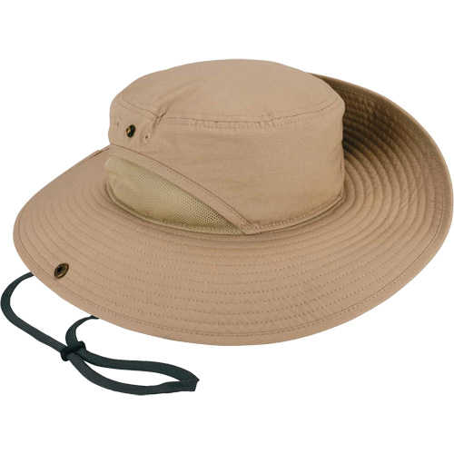 Chapeau l&eacute;ger de forestier Chill-Its 8936 avec panneau en maille, Khaki Solutions industrielles ALPHA