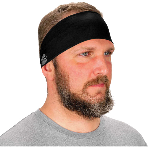 Chill-Its 6634 Cooling Headband, Black Solutions industrielles ALPHA