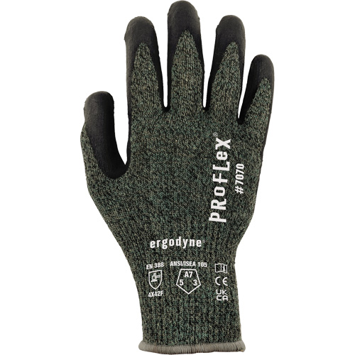 ProFlex 7070 Nitrile Coated Cut-Resistant Gloves, Size Small, 13 Gauge, Nitrile Coated, Aramid Shell, ASTM ANSI Level A7/EN 388 Level F Solutions industrielles ALPHA