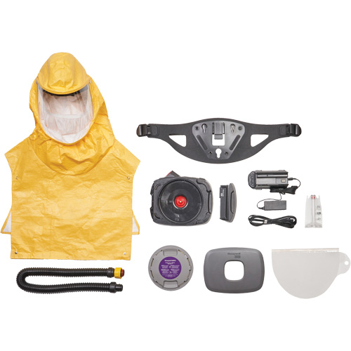 PA700 DECON PAPR Starter Kit with PA111, Lithium-Ion Battery Solutions industrielles ALPHA