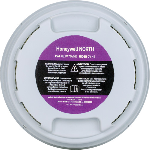 HEPA Filter Cartridge, Organic Vapour Solutions industrielles ALPHA