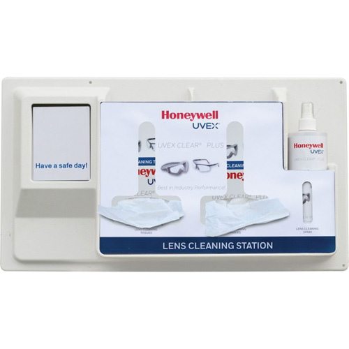 Uvex Clear&reg; Plus Permanent Lens Cleaning Station, Cardboard, 30" L x 4" D x 14" H Solutions industrielles ALPHA