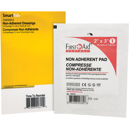 SmartCompliance&reg; Refill Non-Adherent Pads Solutions industrielles ALPHA