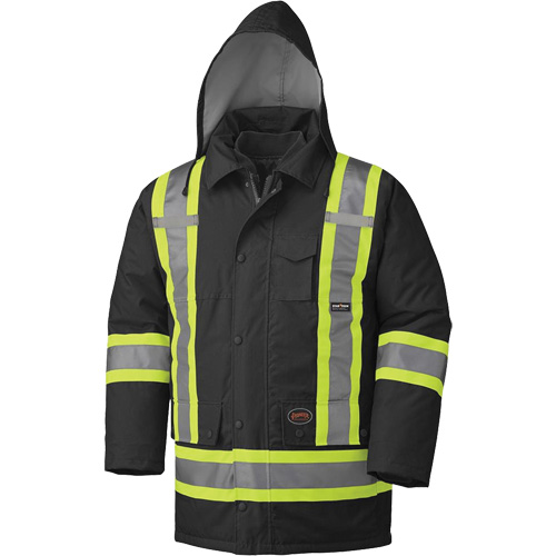 5025 Manteau imperm&eacute;able 7 en 1, Noir, T-petit Solutions industrielles ALPHA
