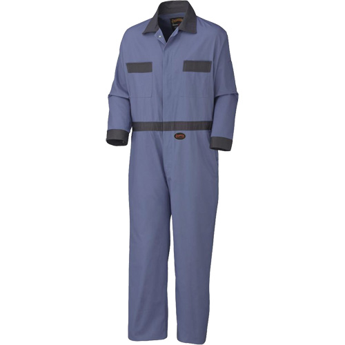 5133 Combinaisons avec boutons en laiton dissimul&eacute;s, Hommes, Bleu marin, Taille 36 Solutions industrielles ALPHA