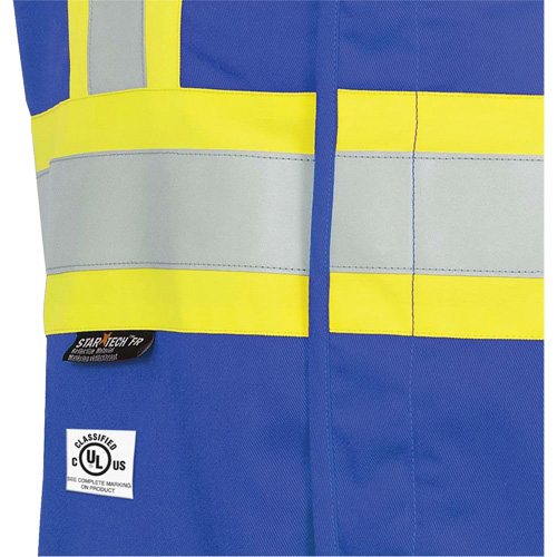 7730 FR-Tech&reg; Flame-Resistant Arc Safety Vest, Small, Royal Blue, 10 cal/cm² Solutions industrielles ALPHA
