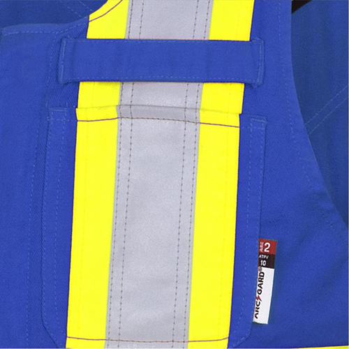 7714 Combinaison ignifuge FR-Tech, Petit, Bleu royal Solutions industrielles ALPHA