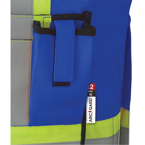 7733 Veste d'arpenteur ignifuge et r&eacute;sistant aux arcs &eacute;lectriques FR-Tech, Petit, Bleu royal, 9,7 cal/cm² Solutions industrielles ALPHA
