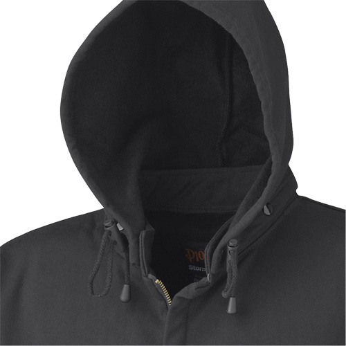 337 Capuche &agrave; fermeture &eacute;clair ignifug&eacute;e, Hommes, T-petit, Noir, 22 cal/cm² Solutions industrielles ALPHA