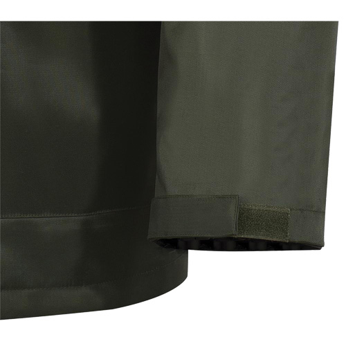 D8120J Nailhead Ripstop Tree Planter Hooded Jacket, Polyester/PVC, X-Small, Green Solutions industrielles ALPHA