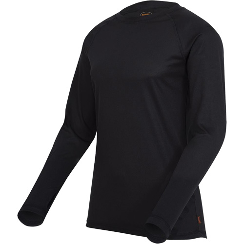 D2200A Ensemble de sous-v&ecirc;tements &agrave; s&eacute;chage rapide et &eacute;vacuation de l'humidit&eacute; de premi&egrave;re qualit&eacute;, Hommes, T-petit, Noir Solutions industrielles ALPHA