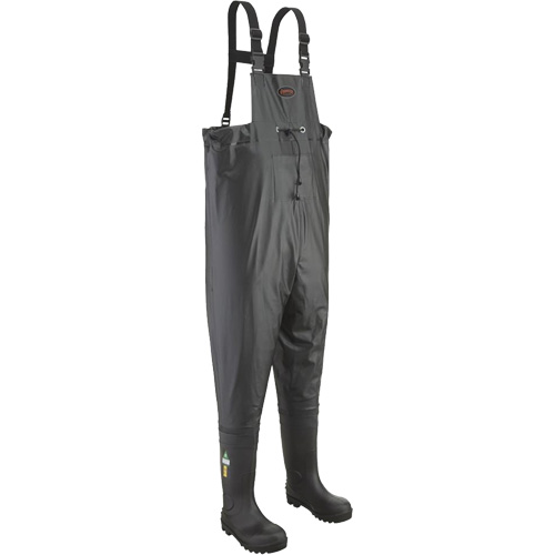 1043 Chest Waders, 10, Steel Toe Solutions industrielles ALPHA