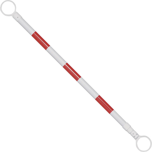 189 Tige de connexion, Longueur d&eacute;ploy&eacute;e de 7' 7", Rouge/Blanc Solutions industrielles ALPHA