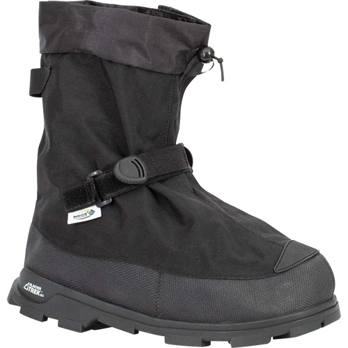 Voyager Glacier Trek Cleats Overshoes with Heels, Nylon/Polyurethane, Buckle, Fits Men's 5 - 6.5/Women's 6 - 8 Solutions industrielles ALPHA