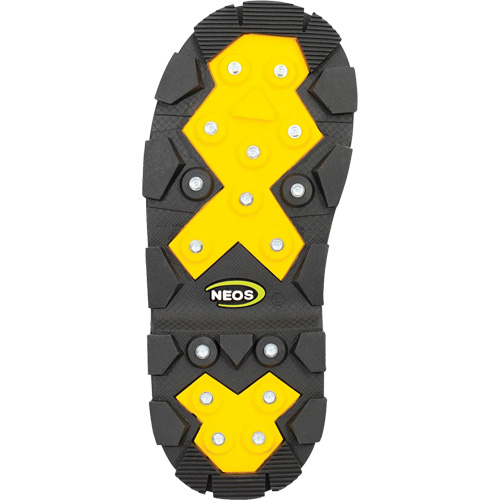 Voyager Glacier Trek Cleats Overshoes with Heels, Nylon/Polyurethane, Buckle, Fits Men's 5 - 6.5/Women's 6 - 8 Solutions industrielles ALPHA