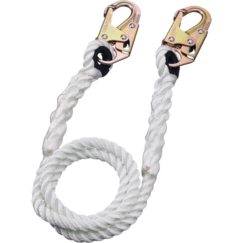 LAN-1222-6 Rope Restraint Lanyard, 1 Legs, 6', CSA Class A Solutions industrielles ALPHA