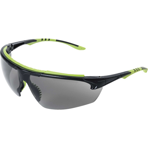 XP410 Safety Glasses, Smoke Lens, Anti-Fog/Anti-Scratch Solutions industrielles ALPHA