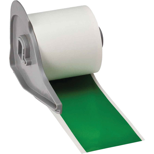 All-Weather Permanent Adhesive Label Tape, Vinyl, Green, 2" Width Solutions industrielles ALPHA