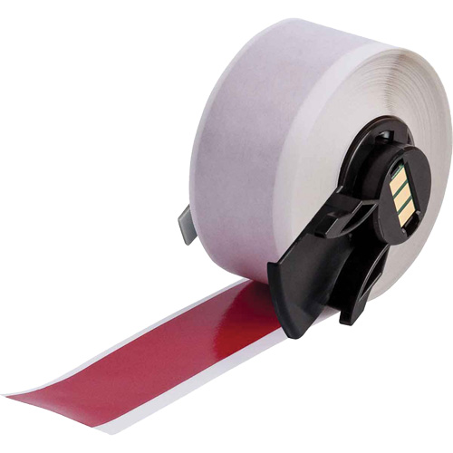 Multi-Purpose Label Tape, Vinyl, Red, 1" Width Solutions industrielles ALPHA