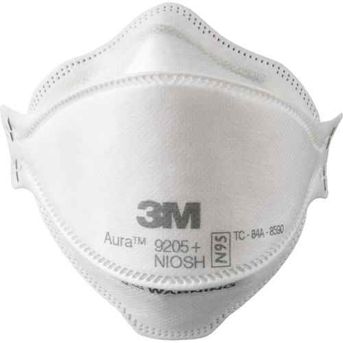 Aura Particulate Respirator 9205+, N95, NIOSH Certified Solutions industrielles ALPHA