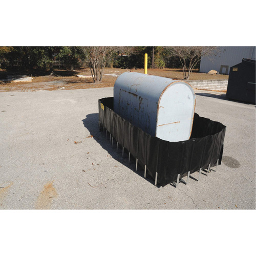 Ultra-550 Containment Sump&reg; Flexible Fuel Tank Container without Drain, 102" L x 72" W, 650 US gal. Capacity Solutions industrielles ALPHA