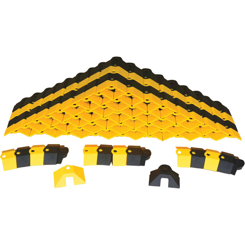 24-Foot Bulk Box Ultra-Sidewinder Cable Protection System&reg;, 288" x 9.8" x 1.4", 2000 lbs. (1 tons) Solutions industrielles ALPHA