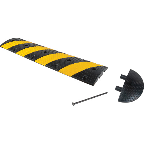 Ensemble de bosse de d&eacute;c&eacute;l&eacute;ration, Caoutchouc, 4' lo x 11" la x 2" h Solutions industrielles ALPHA