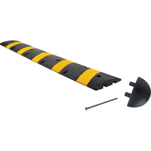 Ensemble de bosse de d&eacute;c&eacute;l&eacute;ration, Caoutchouc, 6' lo x 11" la x 2" h Solutions industrielles ALPHA