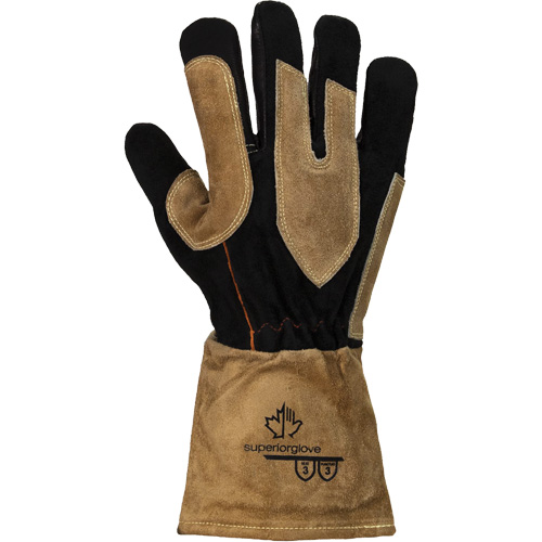 Endura&reg; 505GP MIG Welding Gloves, Grain Goatskin, Size Medium Solutions industrielles ALPHA