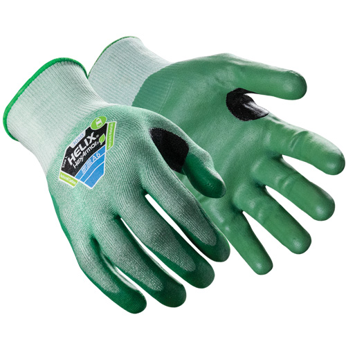 Gants r&eacute;sistants aux coupures Helix 3050, Taille 6/T-petit, Calibre 18, Rev&ecirc;tement Nitrile, Enveloppe en Polyester/Fibre de verre/PEHP, ASTM ANSI niveau A6 Solutions industrielles ALPHA