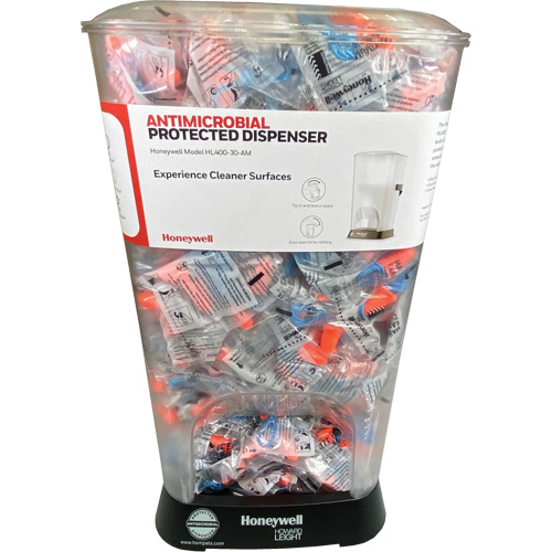 Distributeur de bouchons doreille filaires HL400 AM avec boîte de bouchons doreille Max-30 Solutions industrielles ALPHA