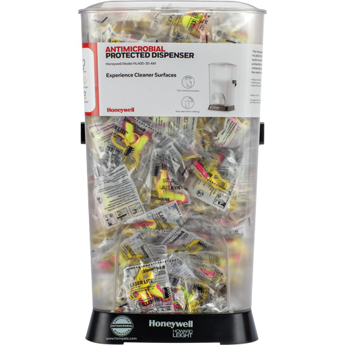 HL400 AM Corded Earplug Dispenser with LL-30 Earplugs Canister Solutions industrielles ALPHA