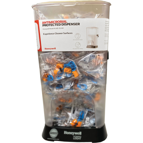HL400 AM Corded Earplug Dispenser with FF-30 Earplugs Canister Solutions industrielles ALPHA