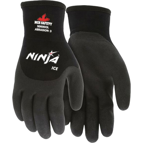 Ninja&reg; Ice Insulated Winter Gloves, Medium, HPT Coating, 15 Gauge, Nylon Shell Solutions industrielles ALPHA