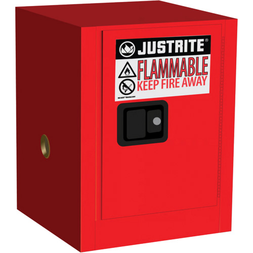 Armoire de comptoir pour produits inflammables Sure-Grip EX, 4 gal., 1 Porte(s), 17" La x 22" h x 17" p Solutions industrielles ALPHA