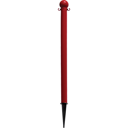 Colonnettes de sol, Rouge Solutions industrielles ALPHA